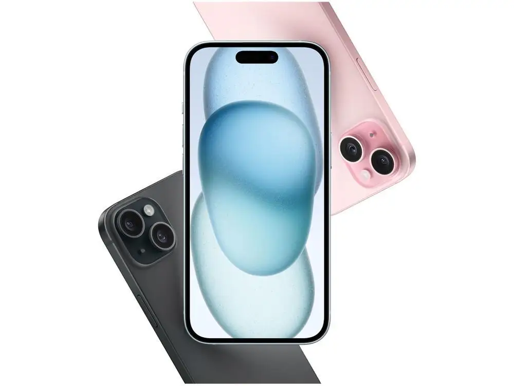 Apple iPhone 15 128GB Rosa 6,1" 48MP iOS 5G 6