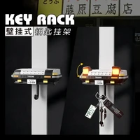 Wall-Mounted Key Holder AE86 Car Decor Key Hook with Headlight Creative Key Hook for Car Enthusiasts Gifts 1