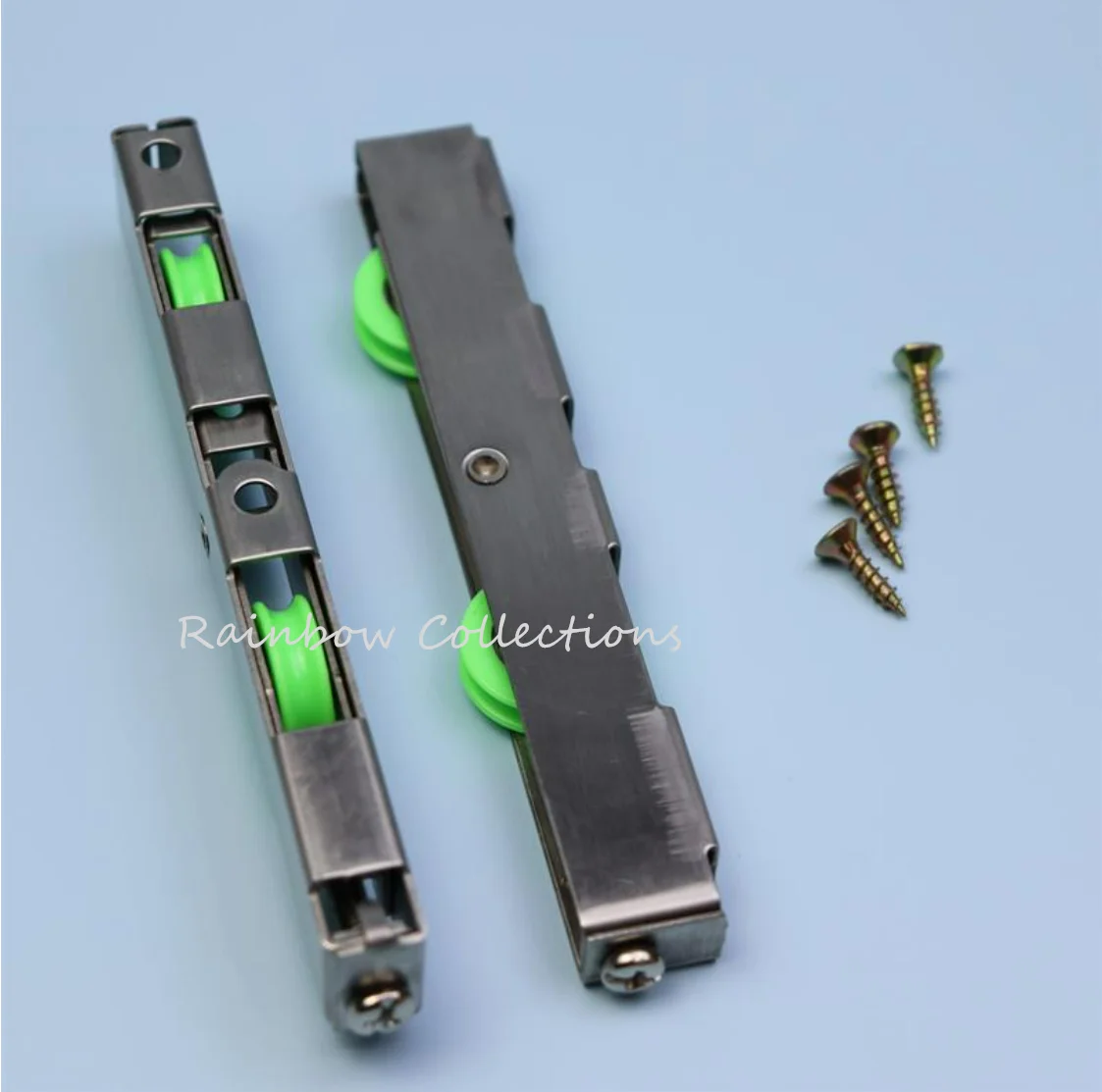 Stainless Steel Sliding Door Aluminium Alloy Window Pulley Roller Muted Nylon Wheel Household Hardware Part 2pcs/lot 13*20mm