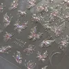 1pcs 5D Luxury Glitter Butterfly Nail Art Stickers Kawaii AB Acrylic Self Adhesive Nail Decorations Slider Decalsc DIY Accessory 3