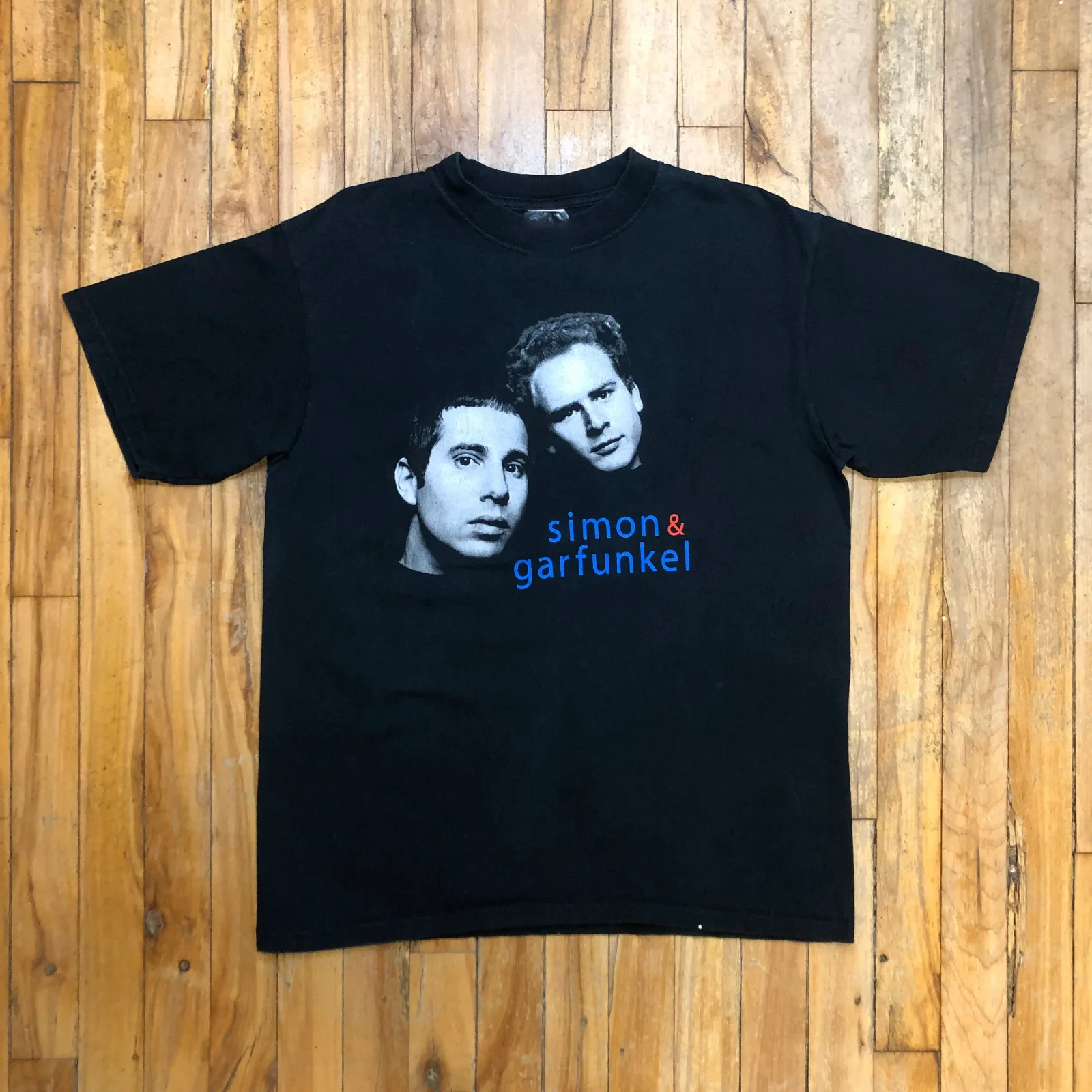 Simon & Garfunkel 2003 Old Friends Tour T-Shirt Na285