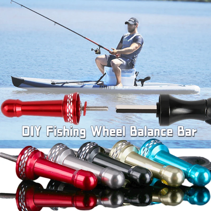 1PC DIY Fishing Wheel Anti-Collision Balance Bar Spinning Wheel Crank Accessory Rod Rocker Instead of Fish Wheel Balance Bar