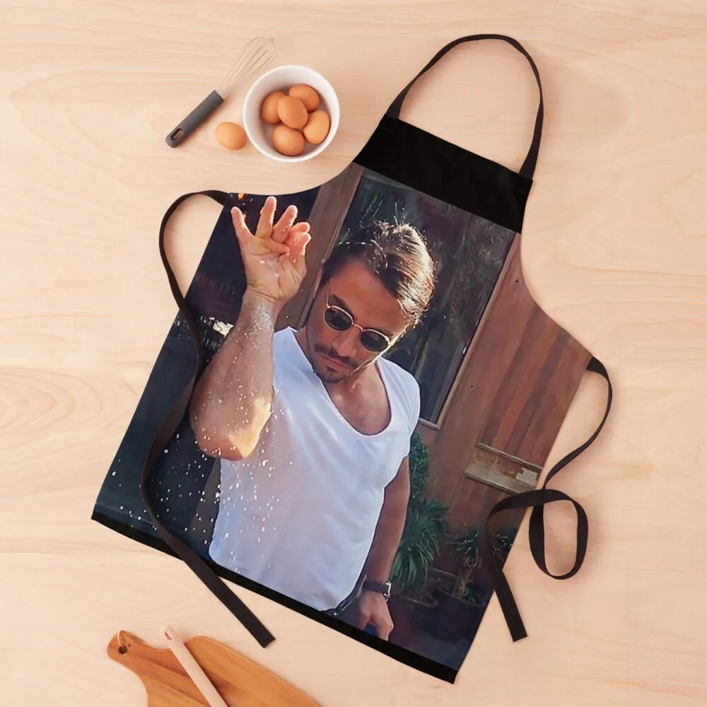 

Salt Bae Apron barber uniform For Kitchen Women women's work Apron