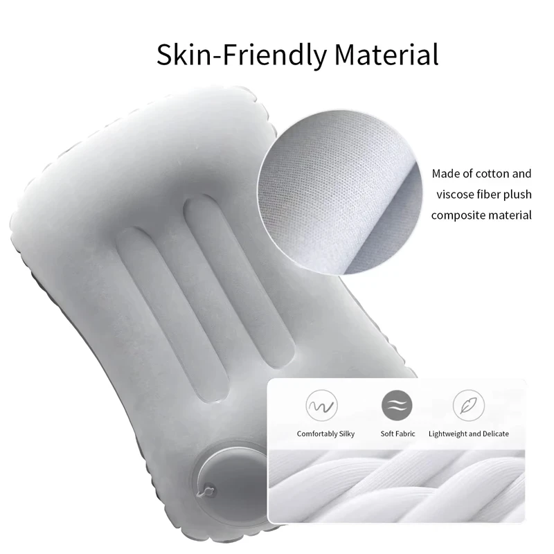 Ultra-Soft Portable Travel and Camping Pillow