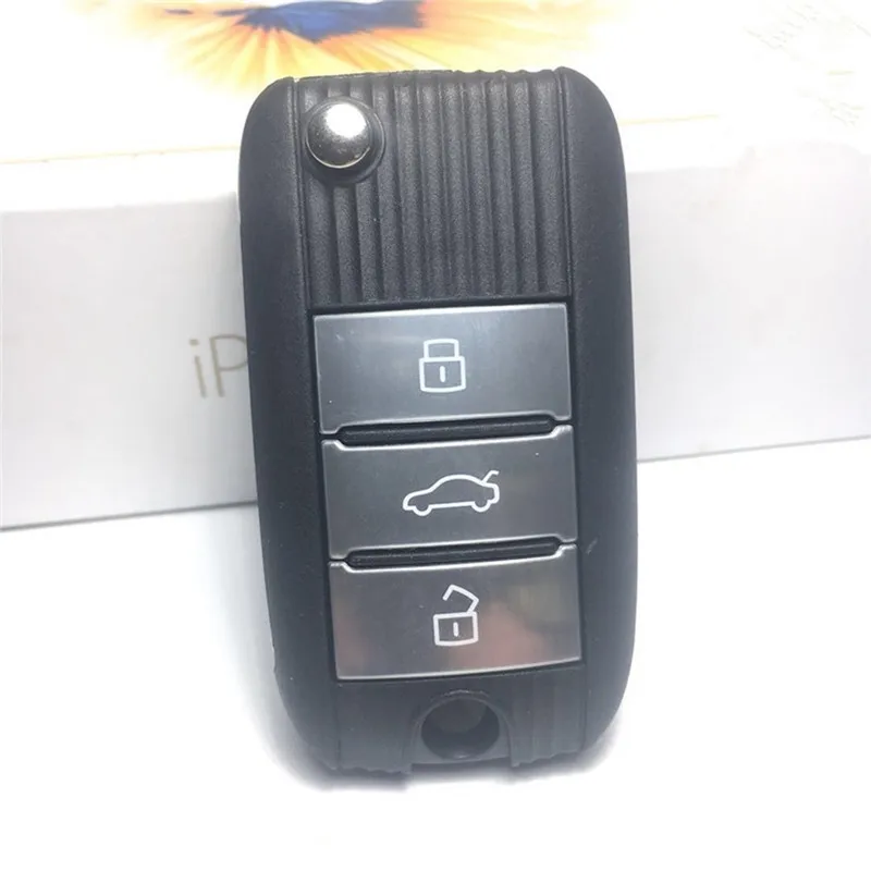 Carro keyless inteligente remoto chave 433mhz com