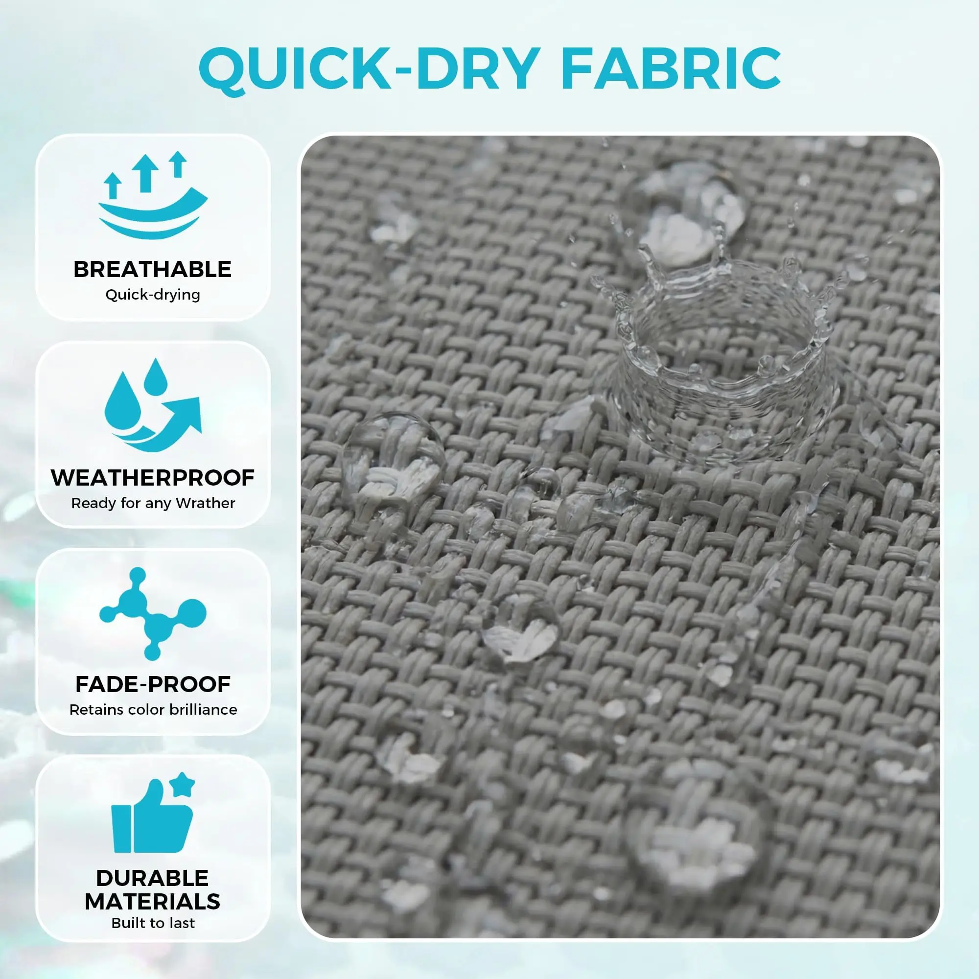 Outdoor-Liegestuhl aus Eisen, Verstellbare Ergonomische Gartenliege zum Entspannen und Ausruhen – Detail 7