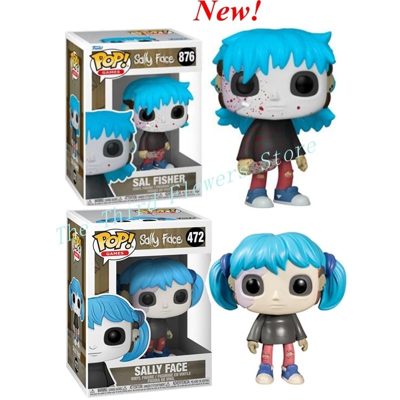 Funko POP Sally Face Sal Fidher 876# Sallyface 472 Figure Collection  Limited Edition Model Toys for Children Birthday Gift - AliExpress