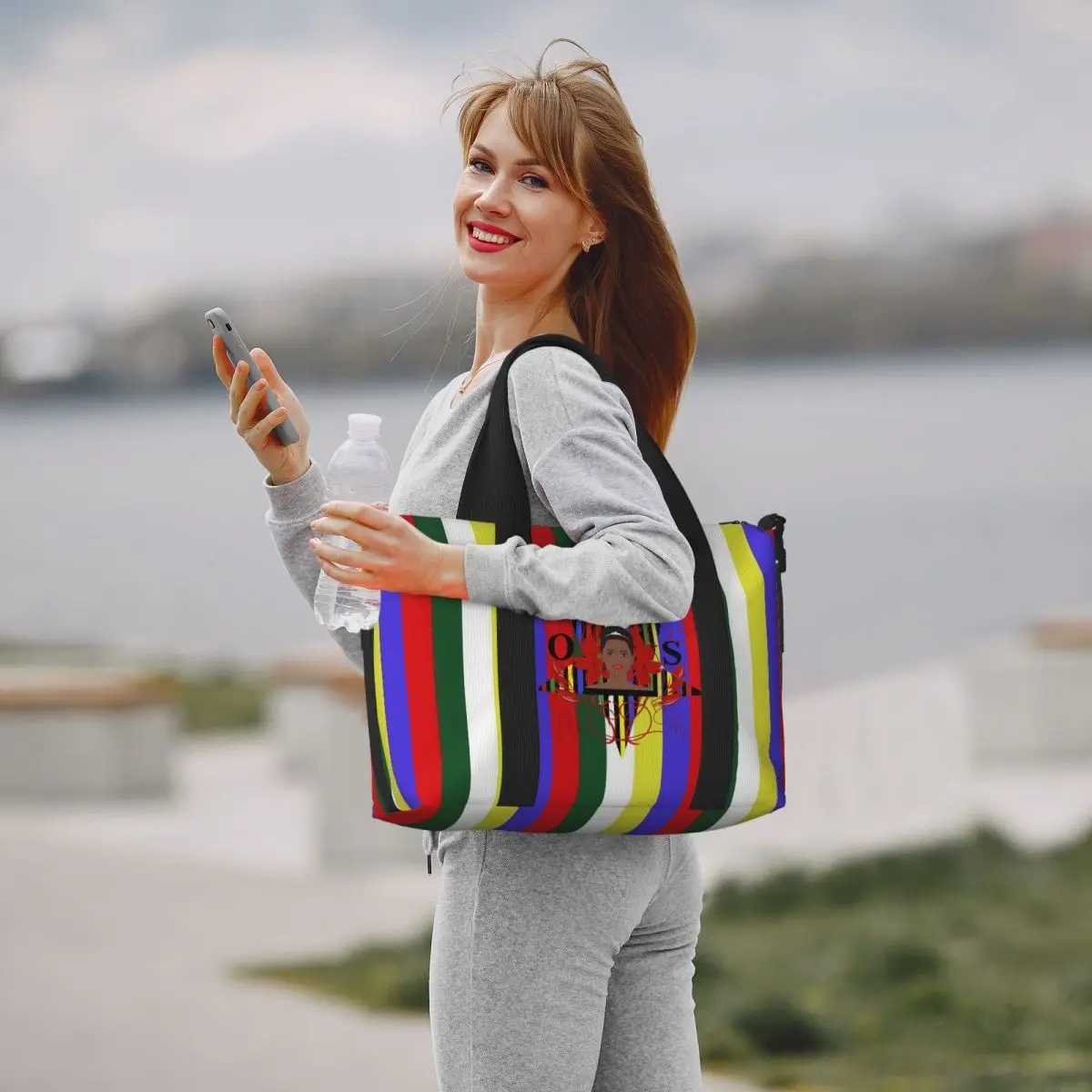 Order Of The Eastern Star Tote Bag for Women Large Capacity Freemasonry Beach Gym Travel Bags