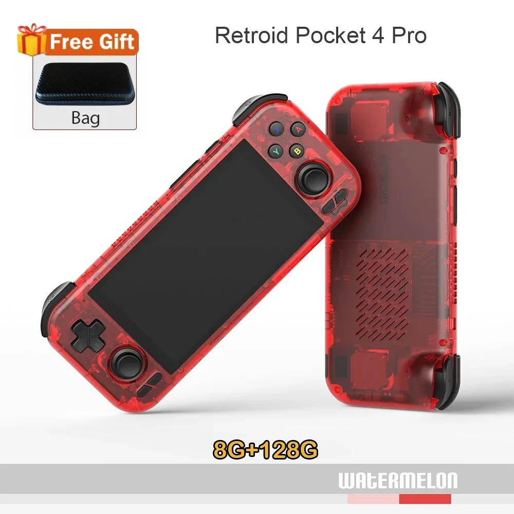 NEW Retroid Pocket 4Pro Handheld Game Console 4.7Inch Touch Screen