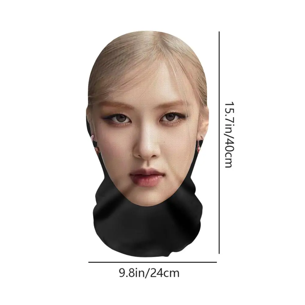 3D Printed Seamless Face Mask Rose Mars Celebrity All Mask Funny Head Cover Riding Scarf Cosplay Headwear