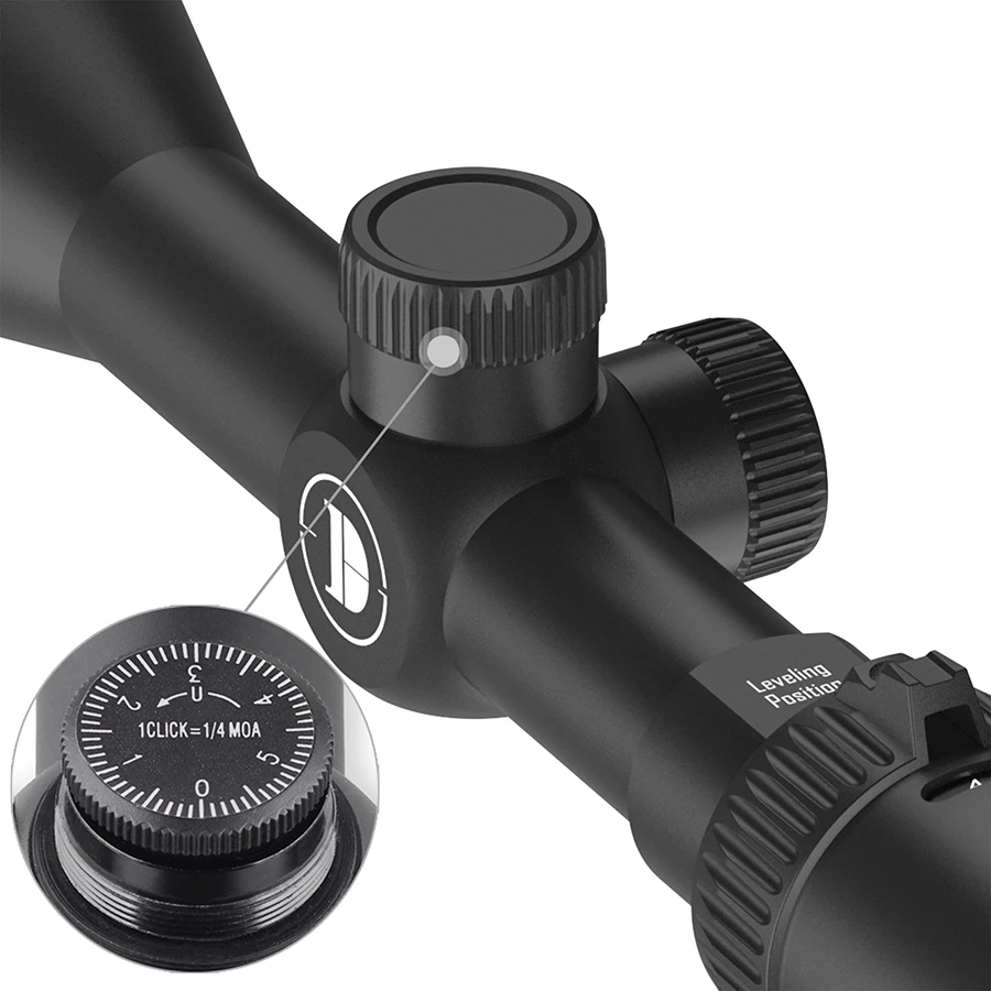 DISCOVERYOPT MS 3-9X40 Spring Riflescope MOA Reticle Hunting Sight Lockable Turrets Tactical Optics Scope tactical magnifier scope