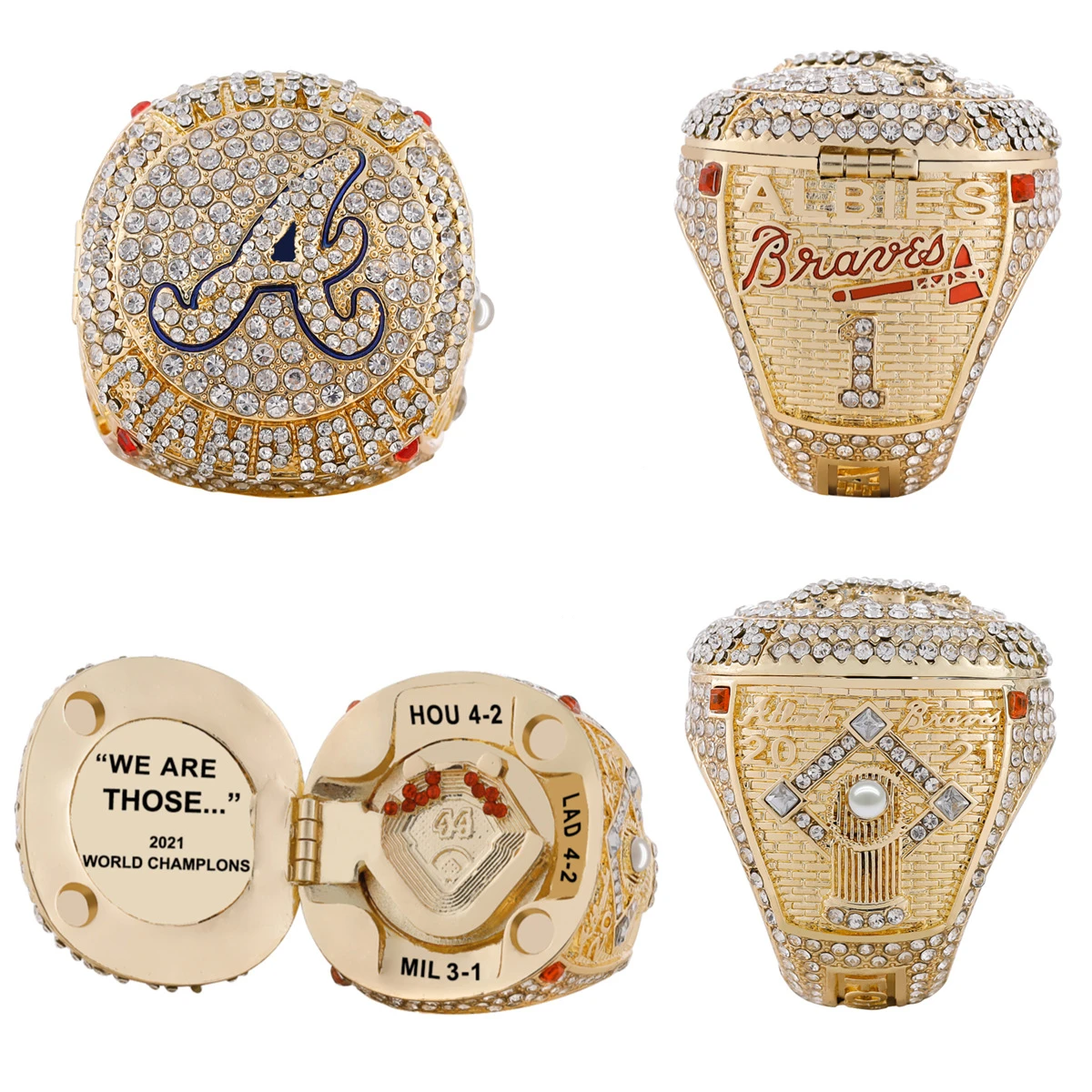 Creative Championship ring souvenir Gift for Friends baseball Gift Fans souvenir ring collection baseball championship ring