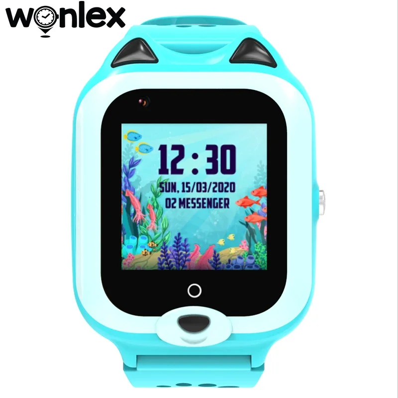 원렉스 스마트워치 GPS +WIFI +LBS 위치 추적기 4G 비디오 카메라 음성 채팅 KT22 지오 위치 어린이 스마트워치