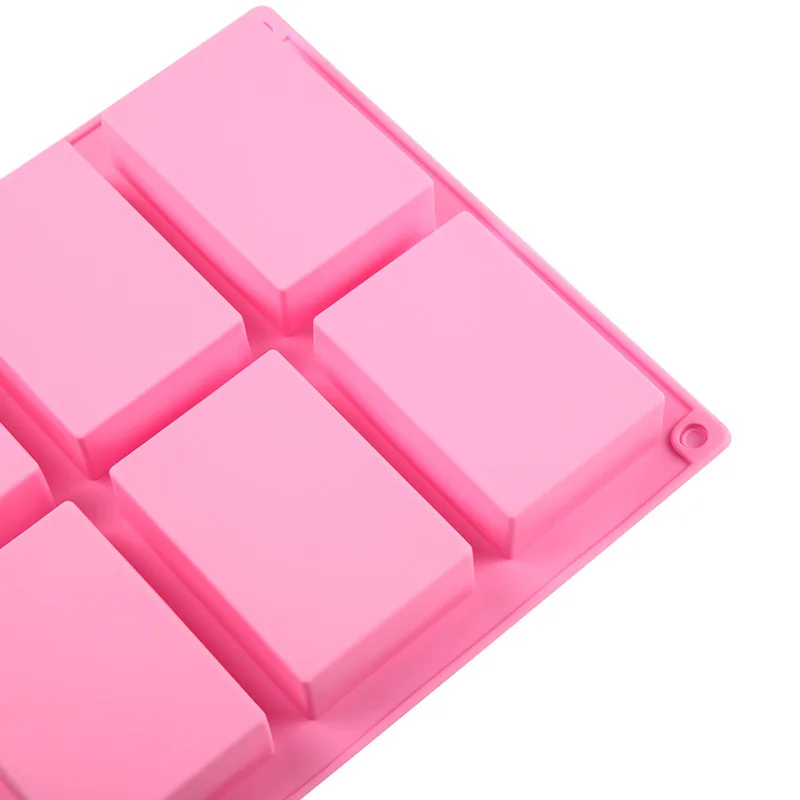 Рисунок 5 - 6 ячеек, квадратная силиконовая форма для торта