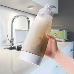 Enhanced Pancake Batter Mixer Bottle with Blender Ball and Whisk - Option14 (1PC)