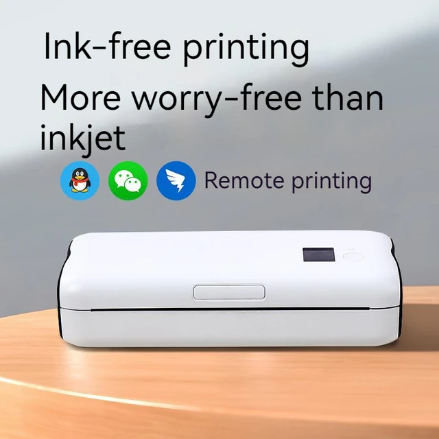 Mini Bluetooth Portable Printer A4 Printer Thermal Transfer Suitable For  Student Home Business Printing - Printers - AliExpress