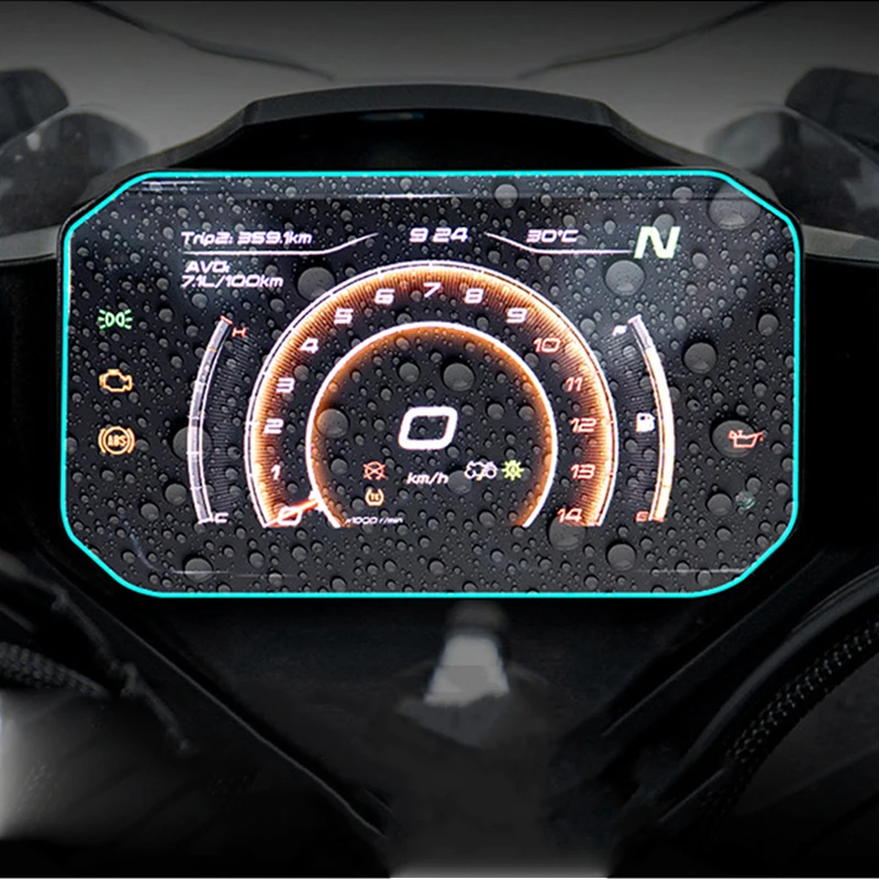 For CFMOTO CF 675SR 675SS 675sr 675ss SR SS 2024 Speedometer Cluster Screen Scratch Protection Film Dashboard screen Protector 2
