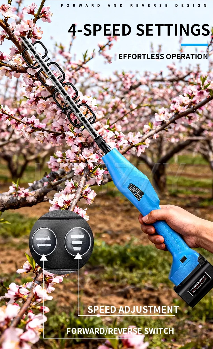 Electric Flower Thinning Machine, Vegetable Flowering Machine, Lithium-Ion Batte