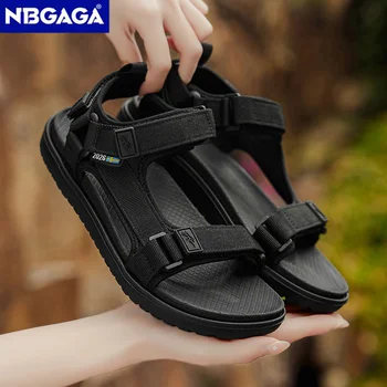 Women's Fashion Anti-Slip Leisure Sandals EVA Soft Sole Lightweight Daily Walking Sandalias Flat Outdoor Breathable Beach Shoes 1