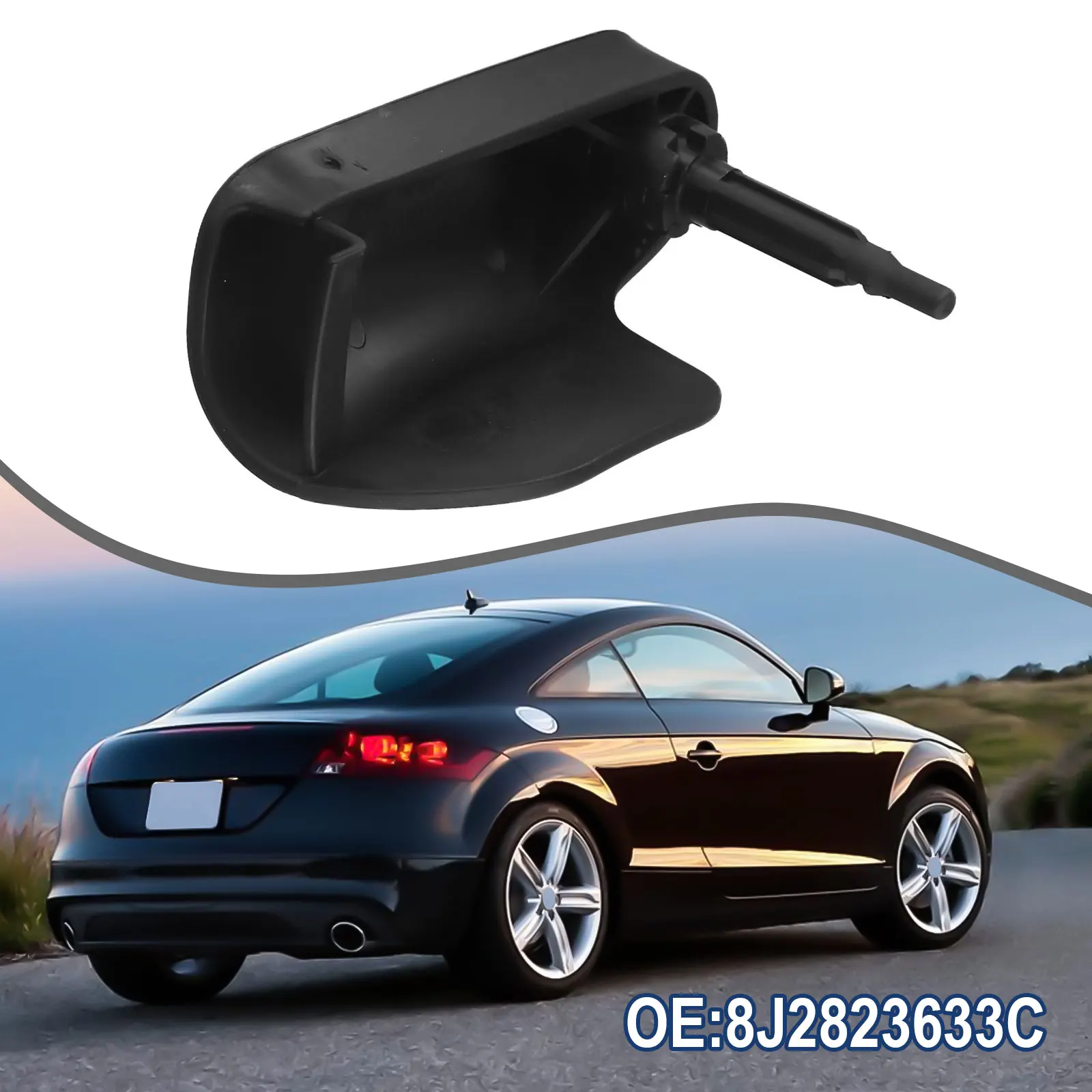 Car LHD Hood Latch Release Handle Bonnet Lever And Brackets 8J1823533C For TT MK2 2007-2014 Replacement Car Part