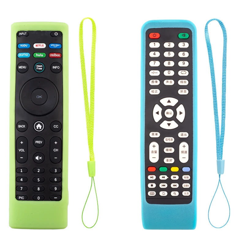 Silicone Protective Case For AOC Smart TV Remote Compare The Remote Control Carefully Before Purchasing silicone remote case silicone remote cover silicone remote sleeve remote controller cover silicone case protector