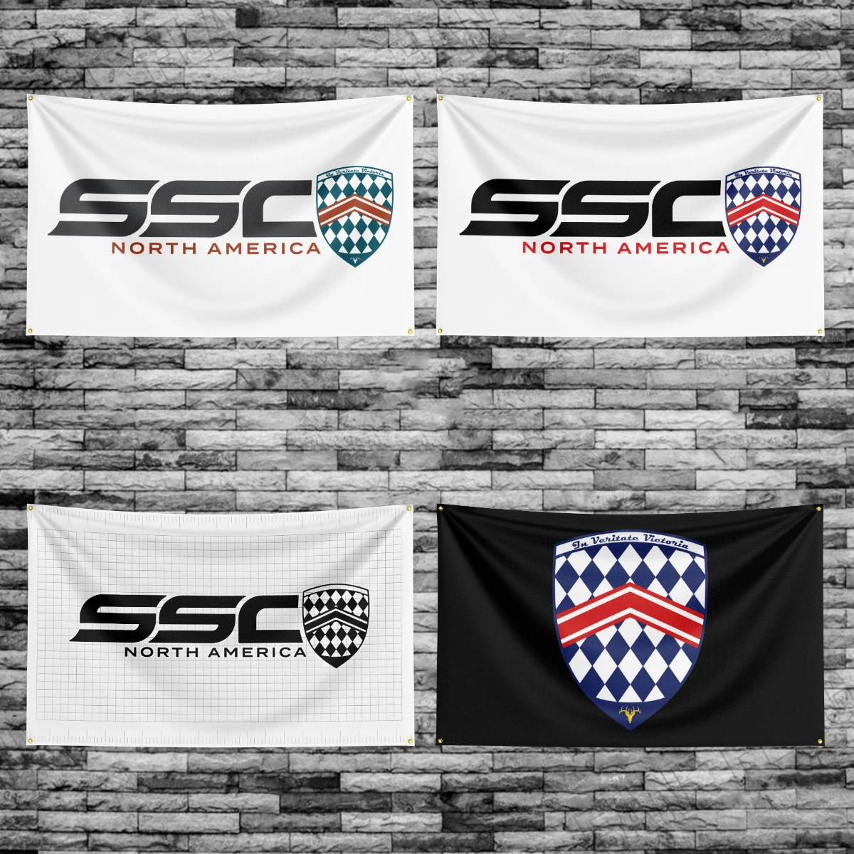 90*150CM Shelbys Supercars SSC Car Flag Banner Polyester Printed Garage or Bedroom Living Room Decoration