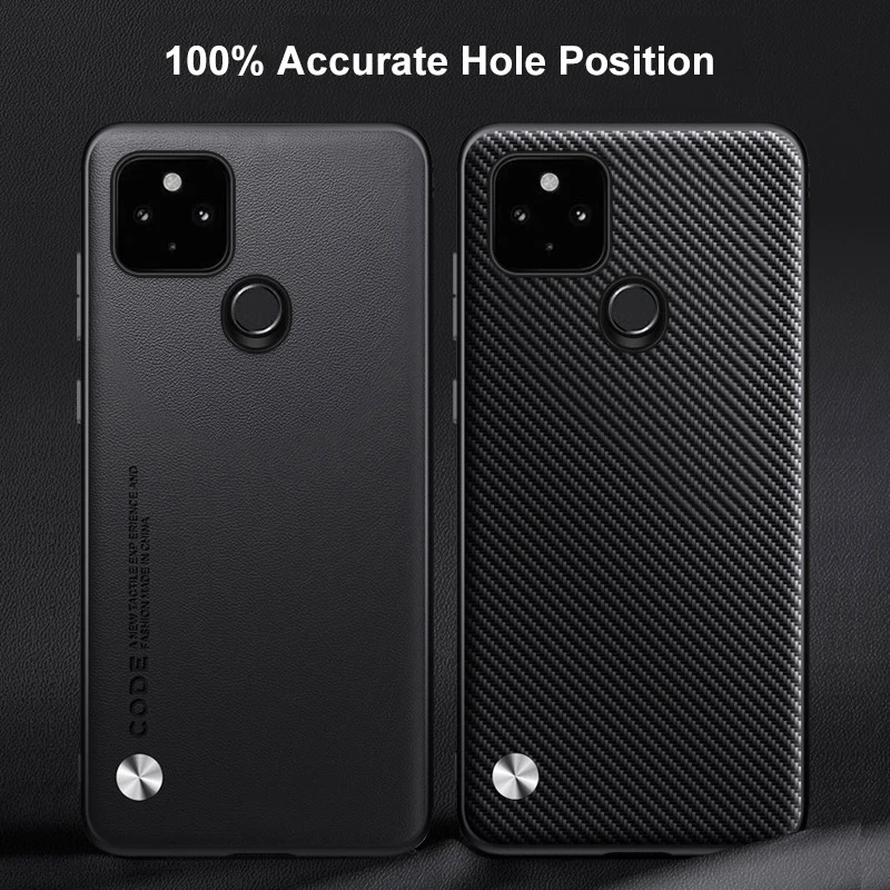Premium PU Leather Phone Case with Silicone Protection, Stylish Back Cover Design