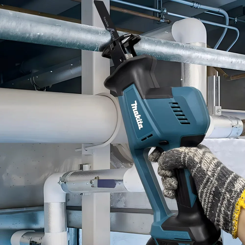 Makita DJR189 18V Cordless Electric Reciprocating Saw Brushless Rechargeable Wood Metal Cutting Saw Portable Power Tool electric power tools