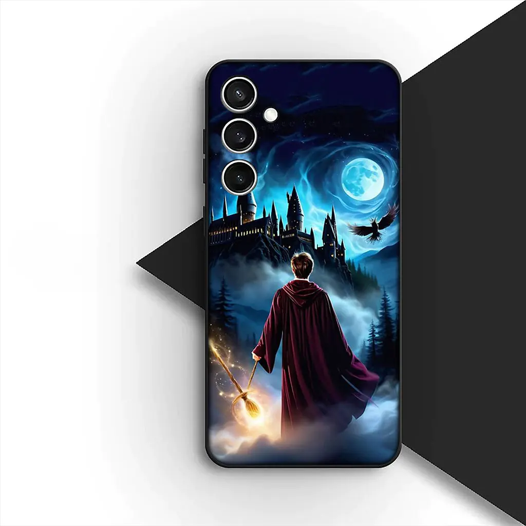 Magical Castle & Wand Owl Soft Phone Cover