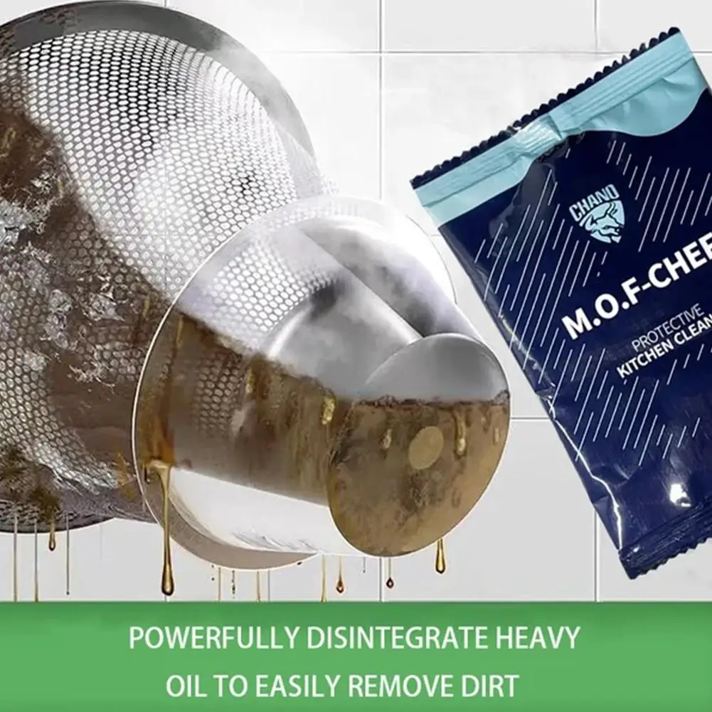 Concentrated Heavy Oil Cleaning Kitchen Biological Enzyme Oil Removal Powder Cleaning Agent Kitchen Range Hood Stain Removal