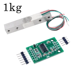 Precision Aluminum Alloy Load Cell Weight Sensor with HX711 AD Module - Multi - Capacity Options (1kg)