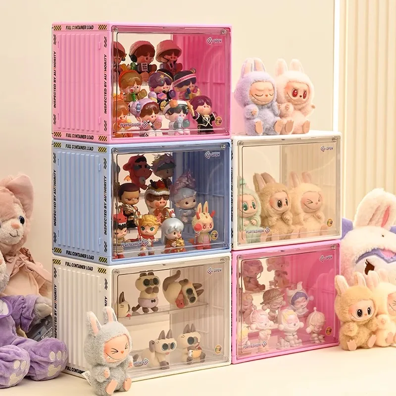 Stuffed Animals Large Teddy Bear Display Case Doll Storage Box For