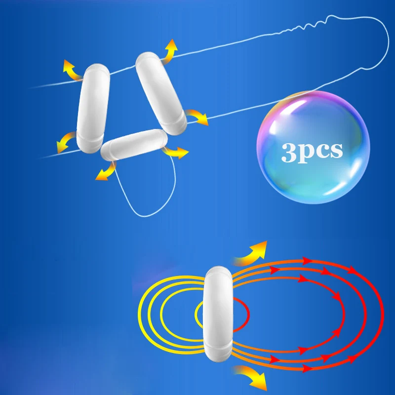 Male 3PCS/Set Ring Delay Ejaculation Rings Extender Scrotal Binding Ball Stretcher ring Sex Toy for Men s_voghion.com