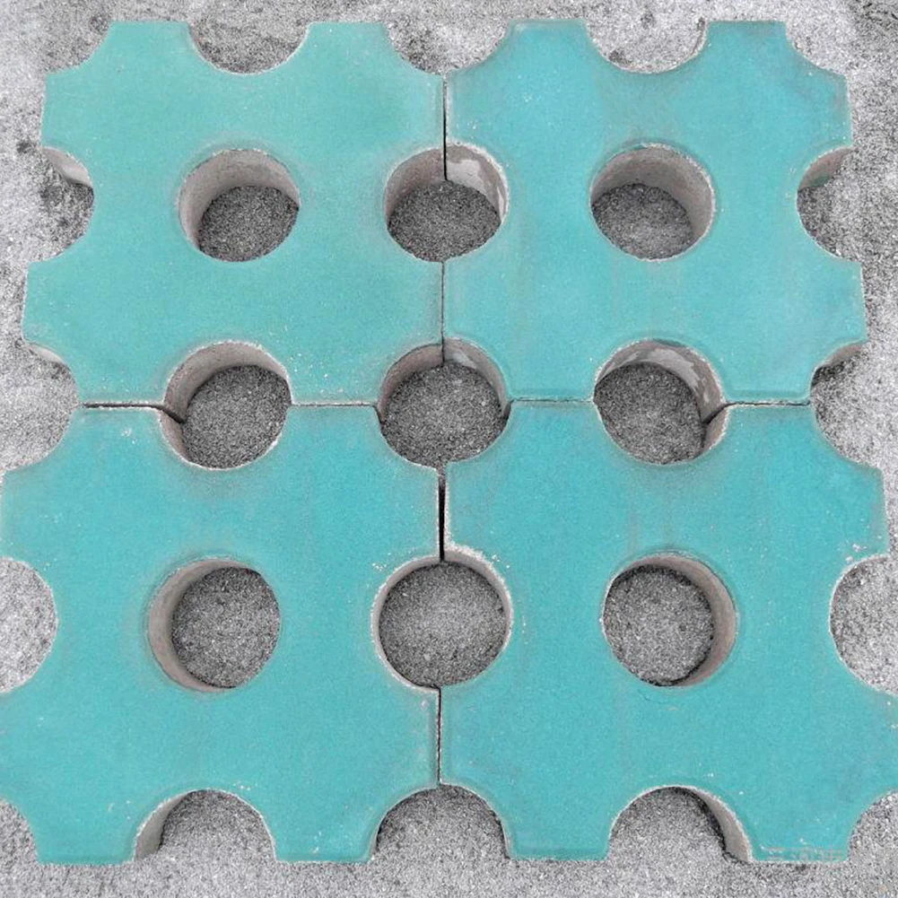 Garden Pavement Tool Courtyard Path Lawn Concrete DIY Paving Cement Brick Mold