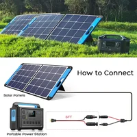 Connecteur de panneau solaire 6m/20FT 3m/10FT 12AWG vers câble XT60 pour générateurs solaires ALLPOWERS Ecoflow River Delta Anker Bluetti 4