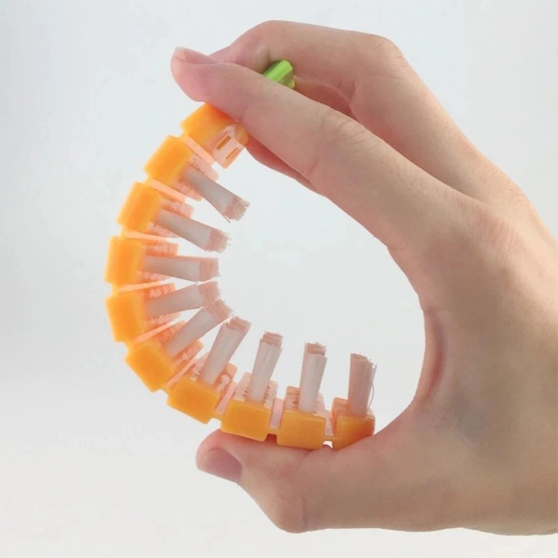 Vegetable Cleaning Tools Fruit Cleaning Brush Flexible Potato Carrot Cucumber Brush Kitchen Tools Accessories