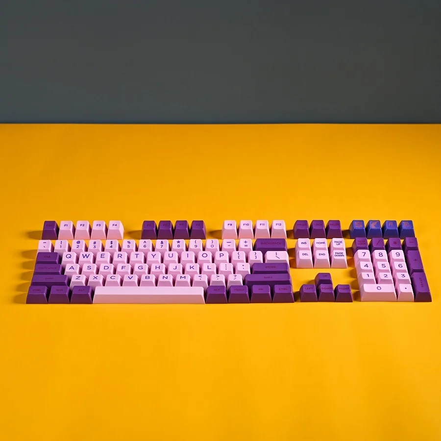 Conjunto Vice Cidade Gta2 Tema Keycaps SA Perfil Keycap Duas Cores Impressão de Vedação Esmalte Chave Tampas Abs Material Não sp 1