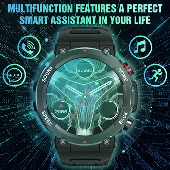 1.39" Smartwatch for Men, 400mAh Battery Capacity Smart watch with Extra-Long Battery/Message & Call Alerts, Fitness Tracker 2