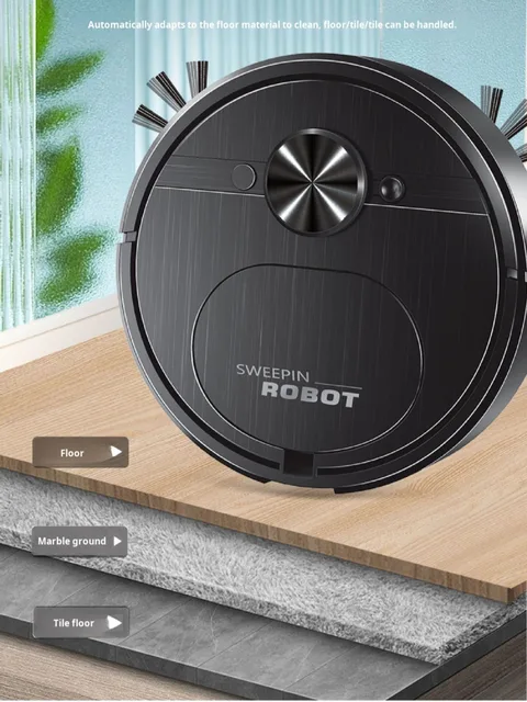 Intelligent Vacuum Cleaner Electric Robot Vacuum Cleaner Hair Vacuum Cleaner Sweeping Robot Smart Home Sweep Robot 6