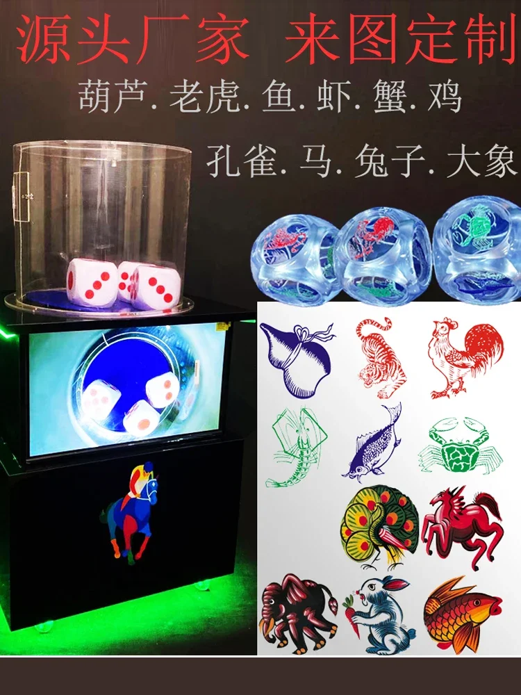 Popular dice machine for lucky games