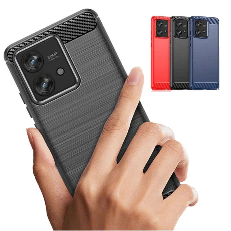 Enhanced Carbon Fiber Texture TPU Shockproof Protective Case