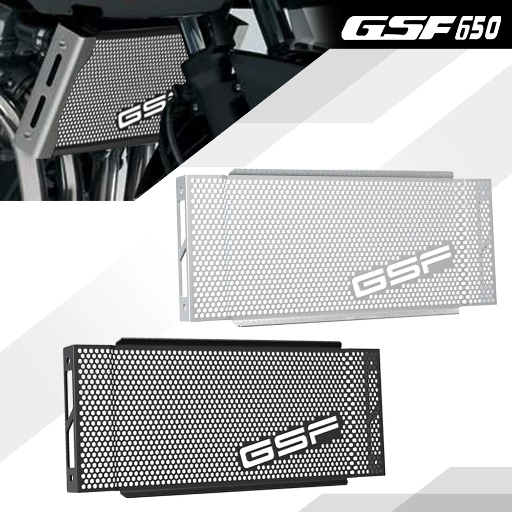 

FOR SUZUKI GSF650 GSF650S Bandit GSF 650 S BANDIT 2005 2006 2007-2014 Motorcycle Radiator Grille Guard Cover Oil Cooler guard