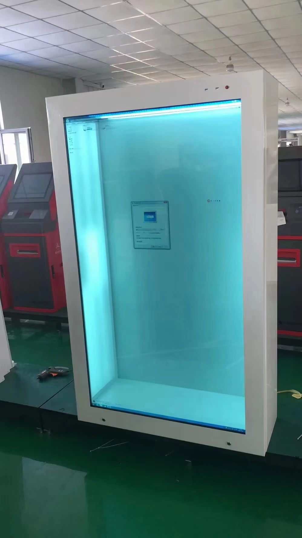 

43 дюйма 55 65 дюймов 75 дюймов 86 дюймов прозрачный ЖК-дисплей для рекламных событий, 3D виртуальный дисплей, сенсорный ЖК-монитор