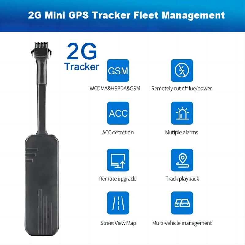 10pcs Wholesale J14PRO Mini GPS Tracker Support GT06 Protocol Car
