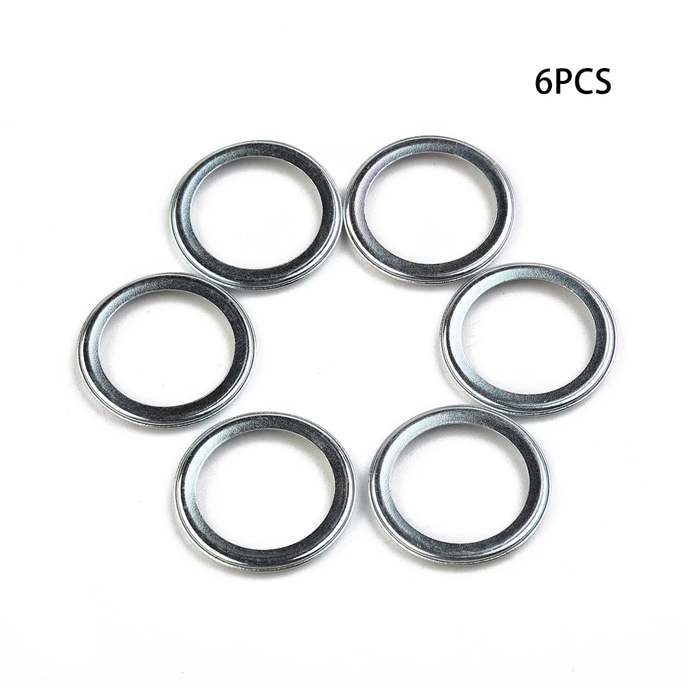 6pcs Oil Drain Plug Crush Washer Gasket Set 16mm 803916010 For Crossre 11-18 For Crossrek For Forester For Impreza For Inland