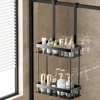 Hanging Toilet Shelf No Drilling Shower Caddy For Bathroom Door Shampoo Holder Bathroom Support Bathroom Accessories 1