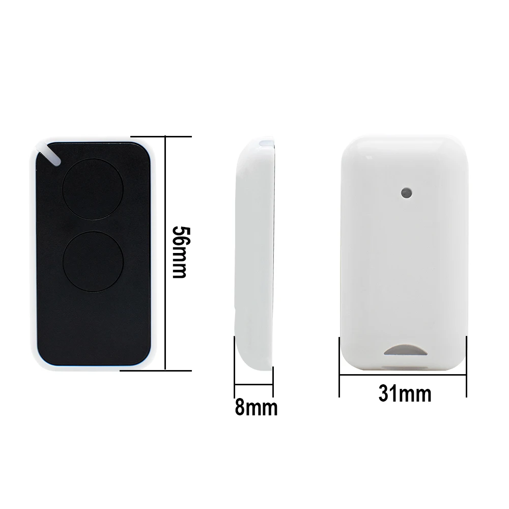NICE ERA INTI 2 1 INTI2 433MHz Compatible FLORS FLO2RS FLO4RS FLOR-S FLO2R-S FLO4R-S 433.92MHz Rolling Code Remote control 6