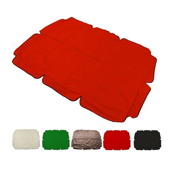 Tettuccio per altalena da esterno di ricambio 64,6x44,9x5,9 pollici 420D in tessuto Oxford rivestito in argento impermeabile per sedia a dondolo per patio da giardino 1