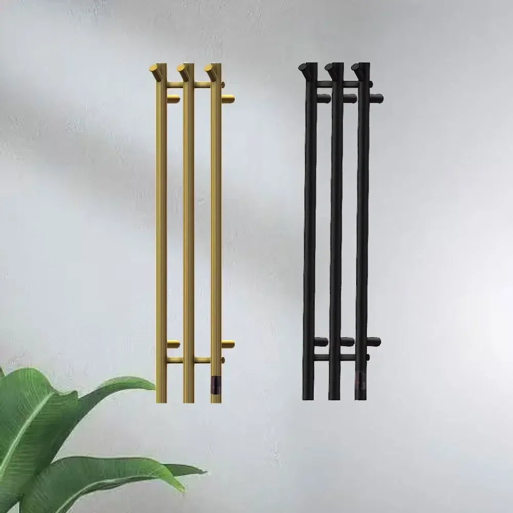 Electric towel rack, towel rack, carbon fiber heating toilet, bathroom home smart heating drying rack