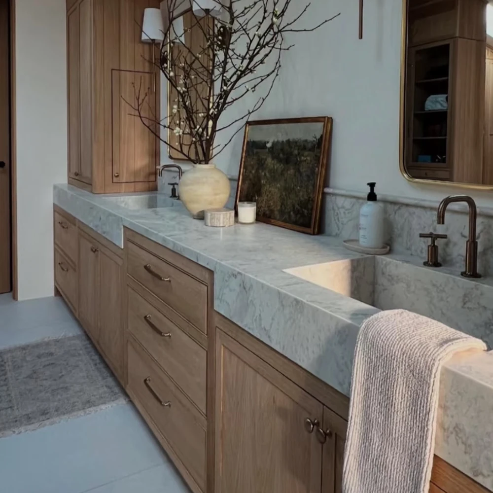 Modern Bathroom Cabinets Vanity Furniture Waterproof Plywood